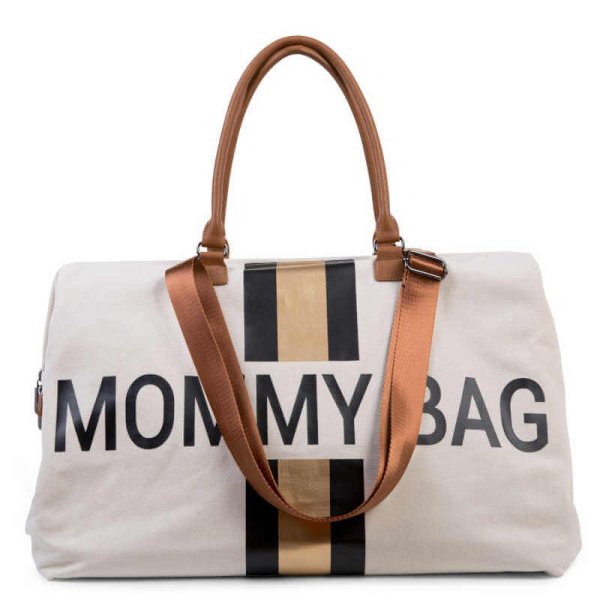 Childhome Prebaľovacia taška Mommy Bag platno white 2