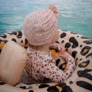 Nafukovacie koleso pre bábätká Leopard béžový Swim Essentials 2